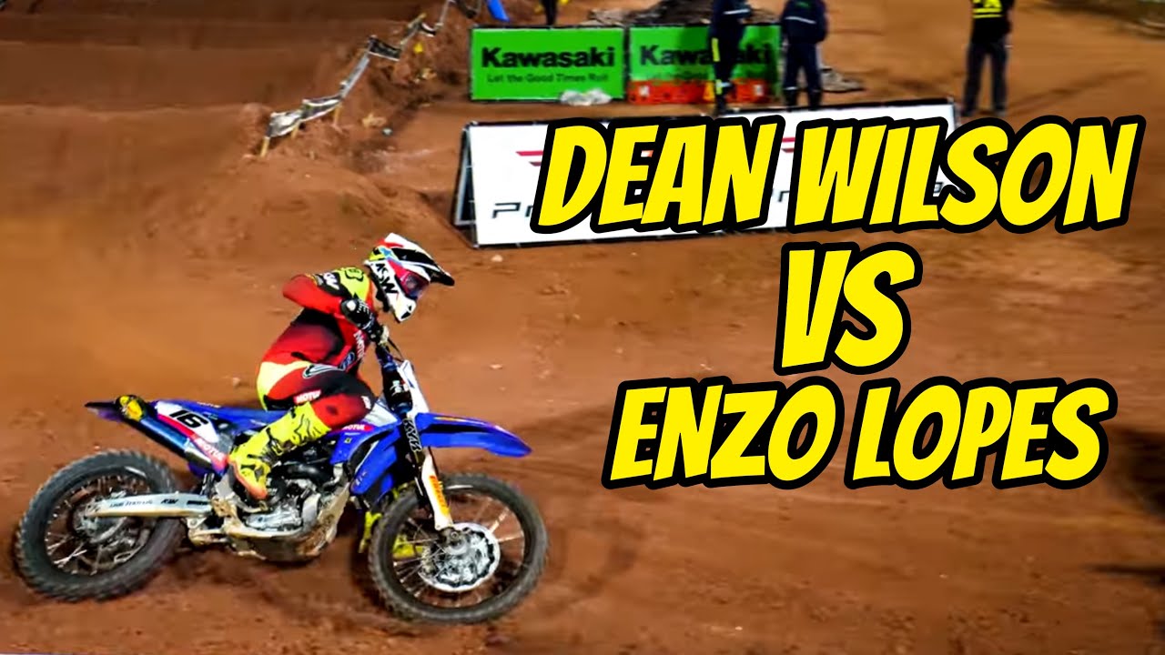 DEAN WILSON E ENZO NUMA CORRIDA INSAN@ ! * 1 Etapa Arenacross Interlagos RD2*