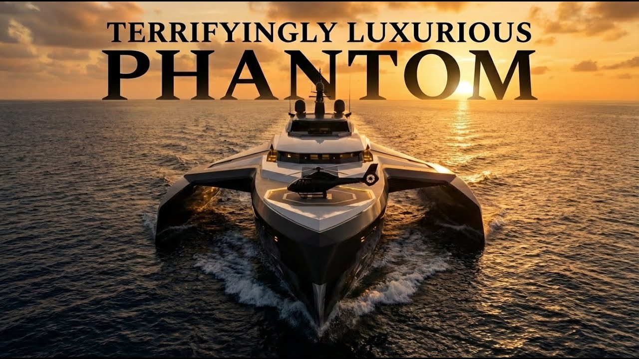 PHANTOM | The Most Terrifyingly Luxurious Superyacht Ever Built | Yachts World