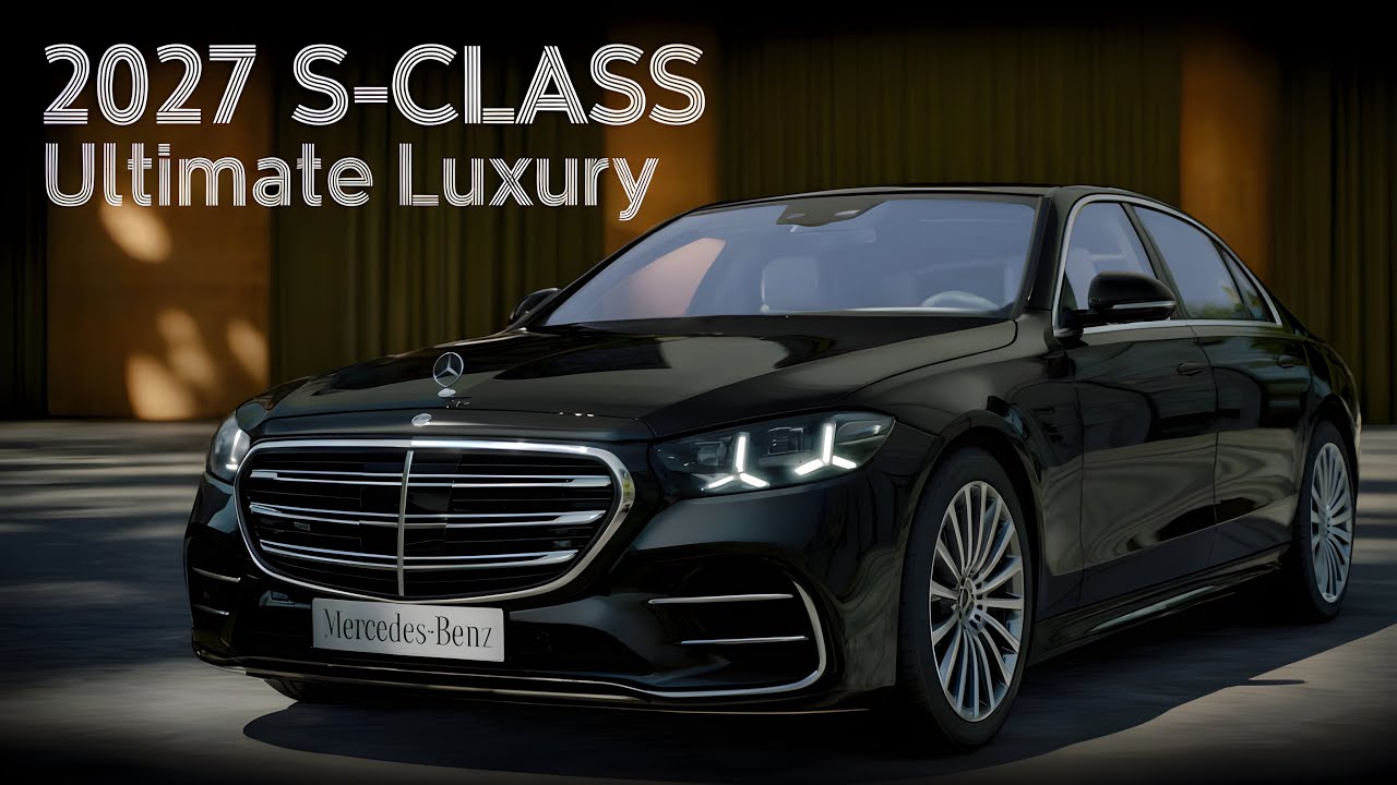 Mercedes-Benz S-Class 2027 года &mdash; самый роскошный седан с технологическим обновлением