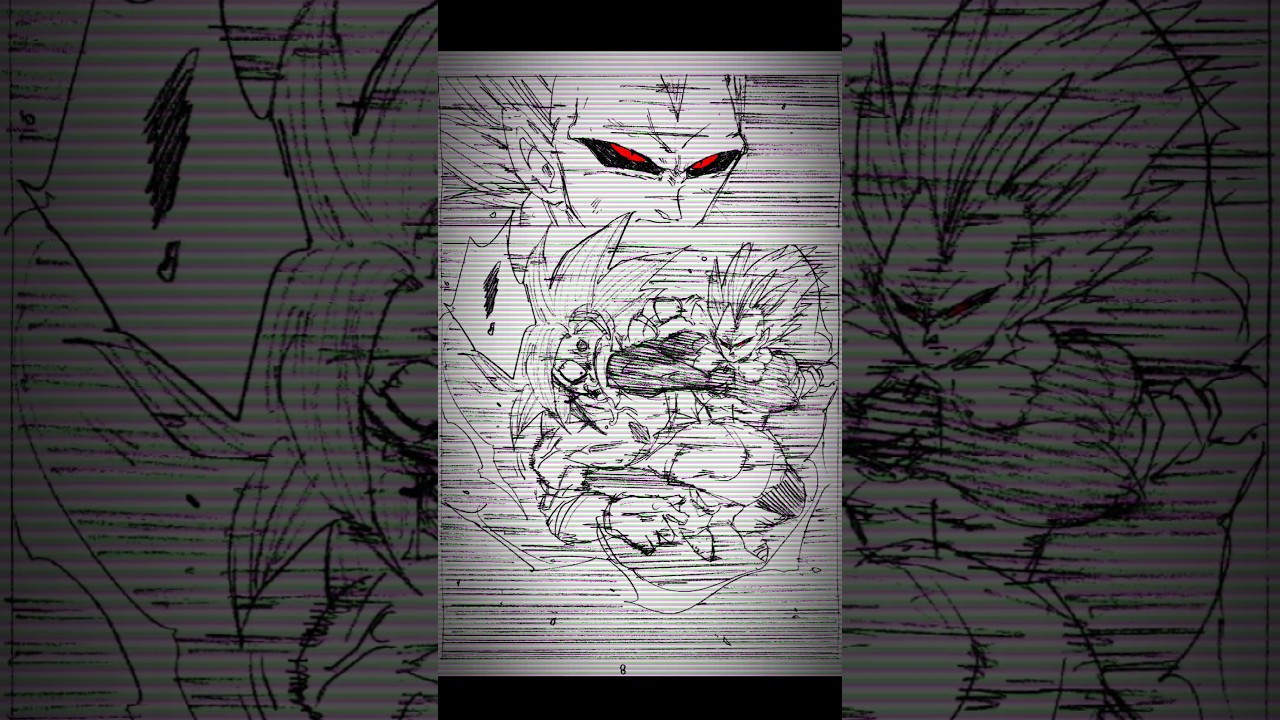 Lucif Vegeta kills God Goku💀#dragonballsuper #dragonball #dragonballz #manga #callmearj