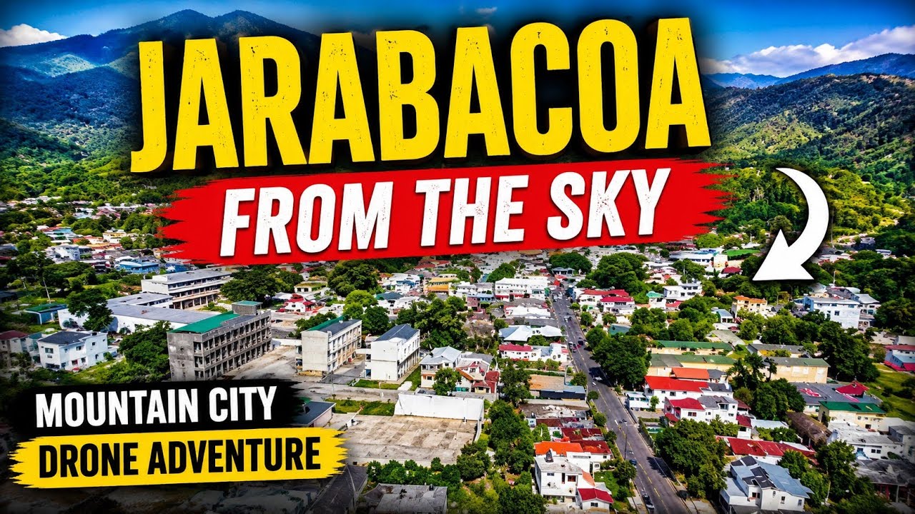 Jarabacoa, Dominican Republic From The Sky