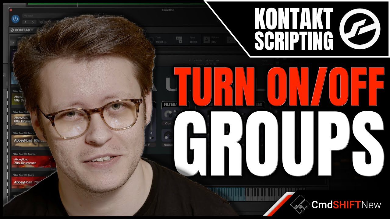 Turn On and Off Groups With a Button!... Kontakt Scripting Tutorial