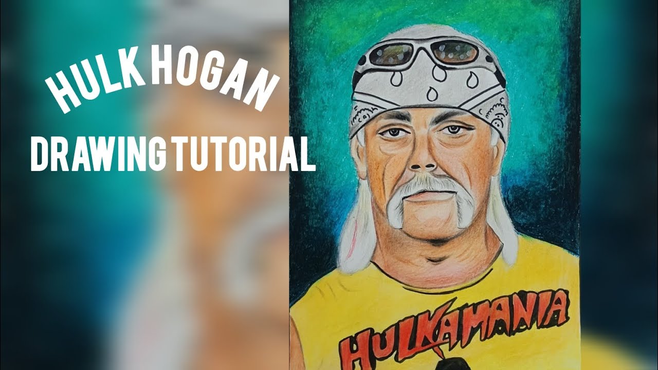 Hulk Hogan Drawing Tutorial Step By Step 