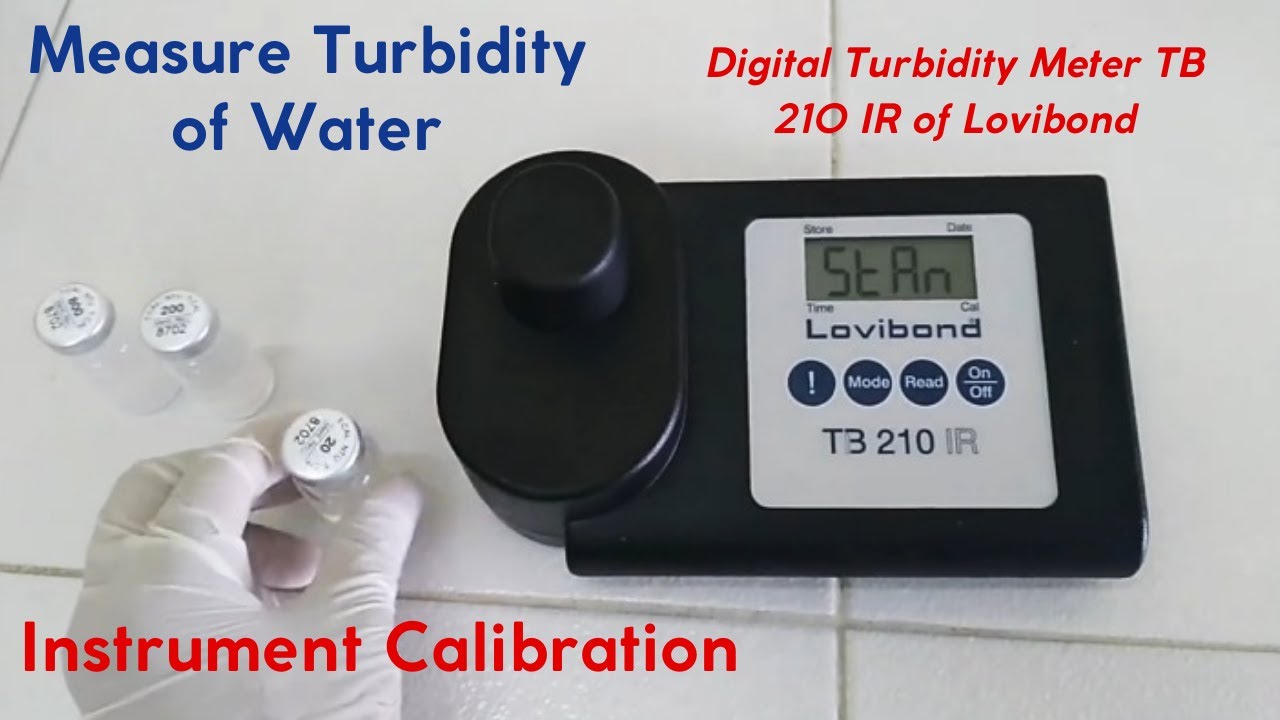 Measuring Turbidity in Water (Calibration & Measurement by Digital Turbidity Meter