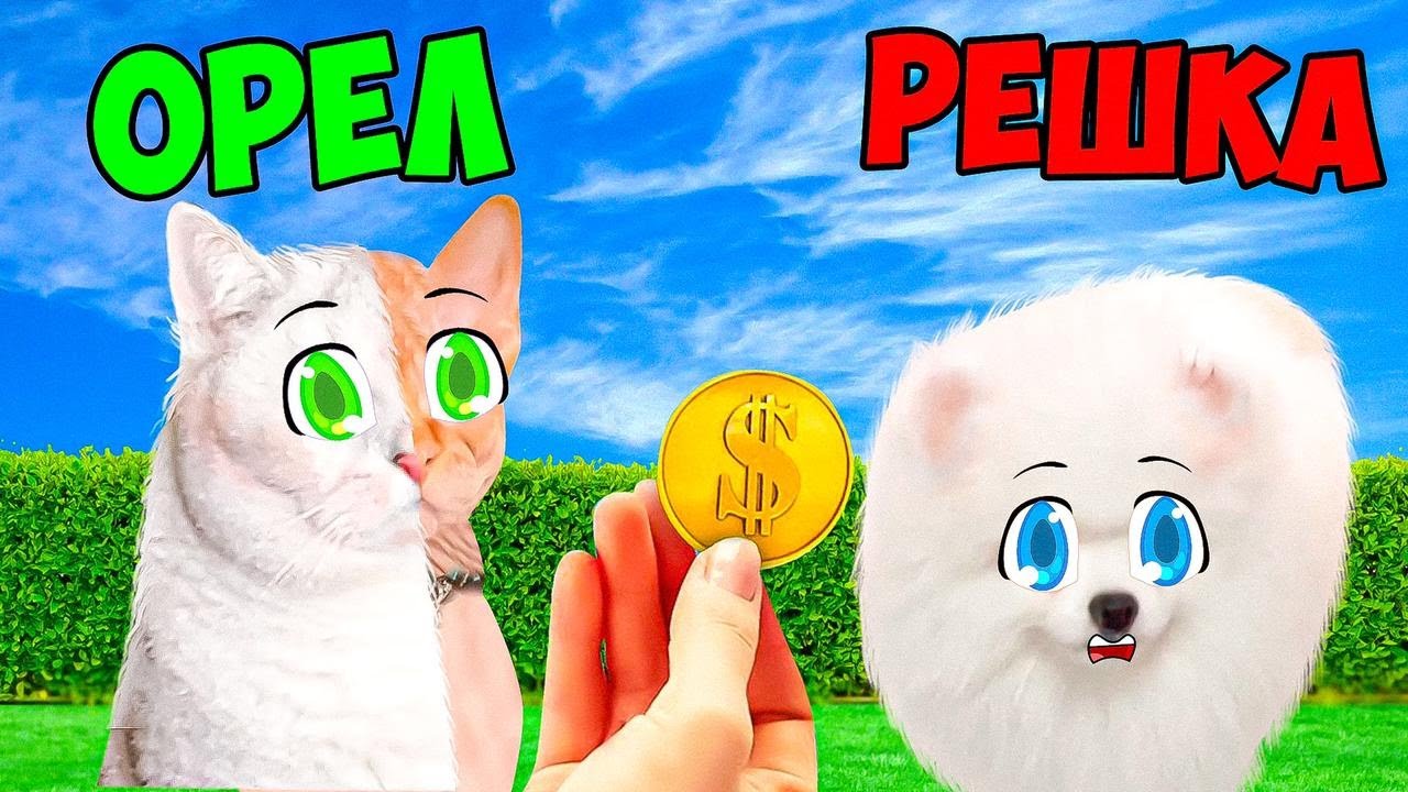 ОРЁЛ или Решка ? Победитель станет ПОВЕЛИТЕЛЕМ!!! Весёлый ЧЕЛЛЕНДЖ!!!