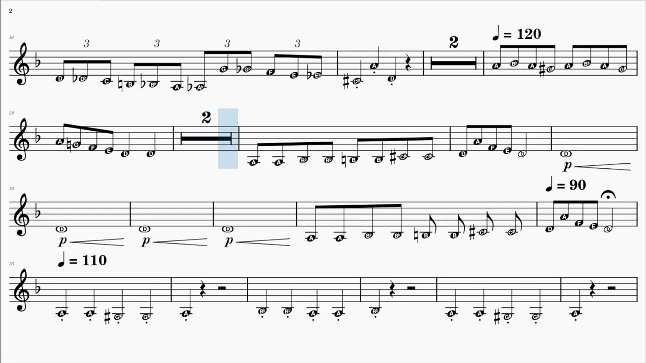 Rats, Bats and Spiders | Bb Bass Clarinet Part