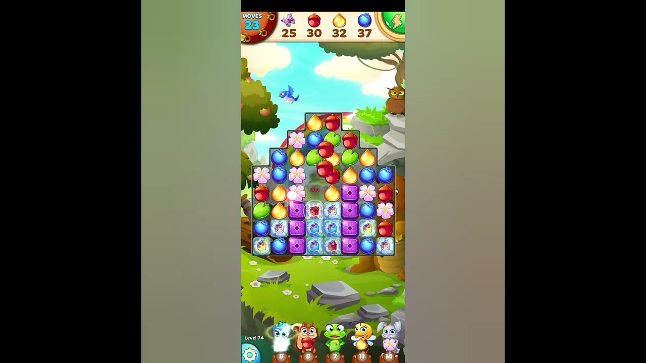 FOREST RESCUE MATCH 3 GAMEPLAY LEVEL-73-74