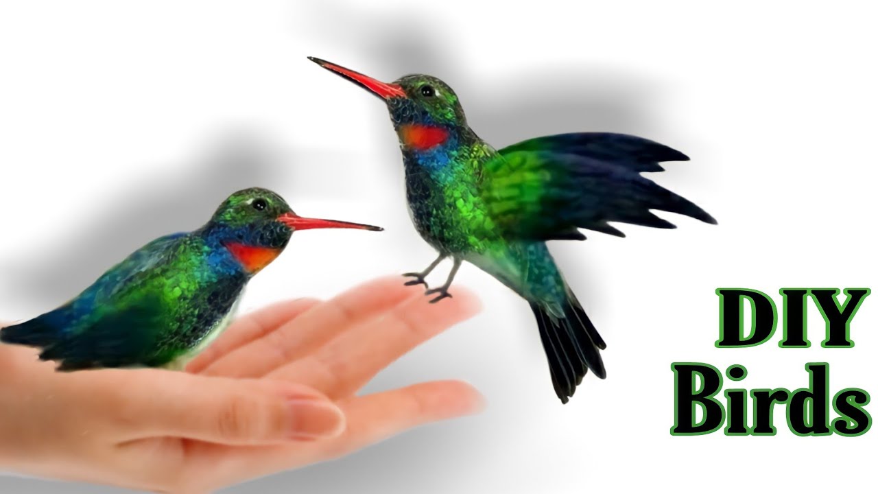 How To Make Bird | DIY Paper Bird | Craft Ideas | Best out of waste | Showpiece | Paper Craft Ideas