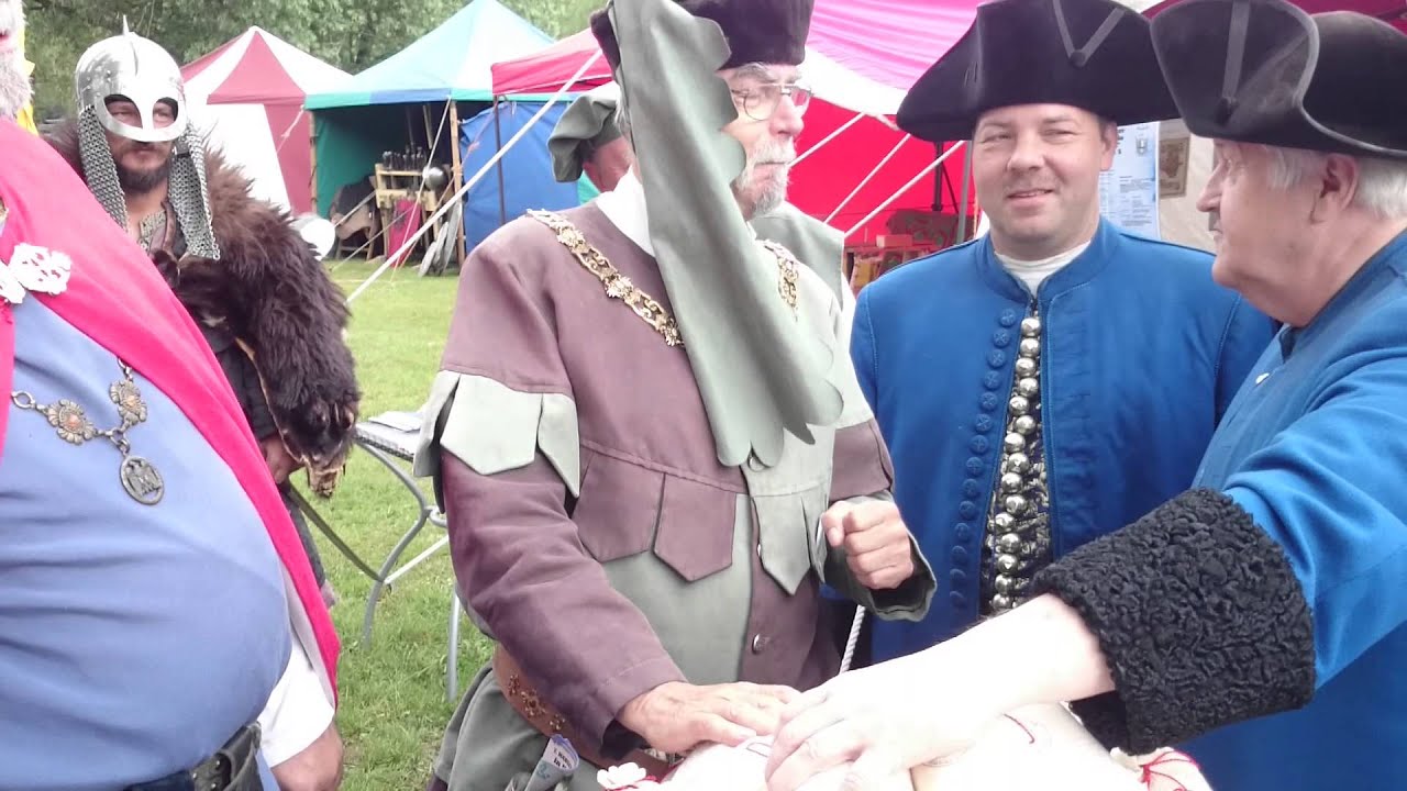 Hansefest Halle mit Salzhandel