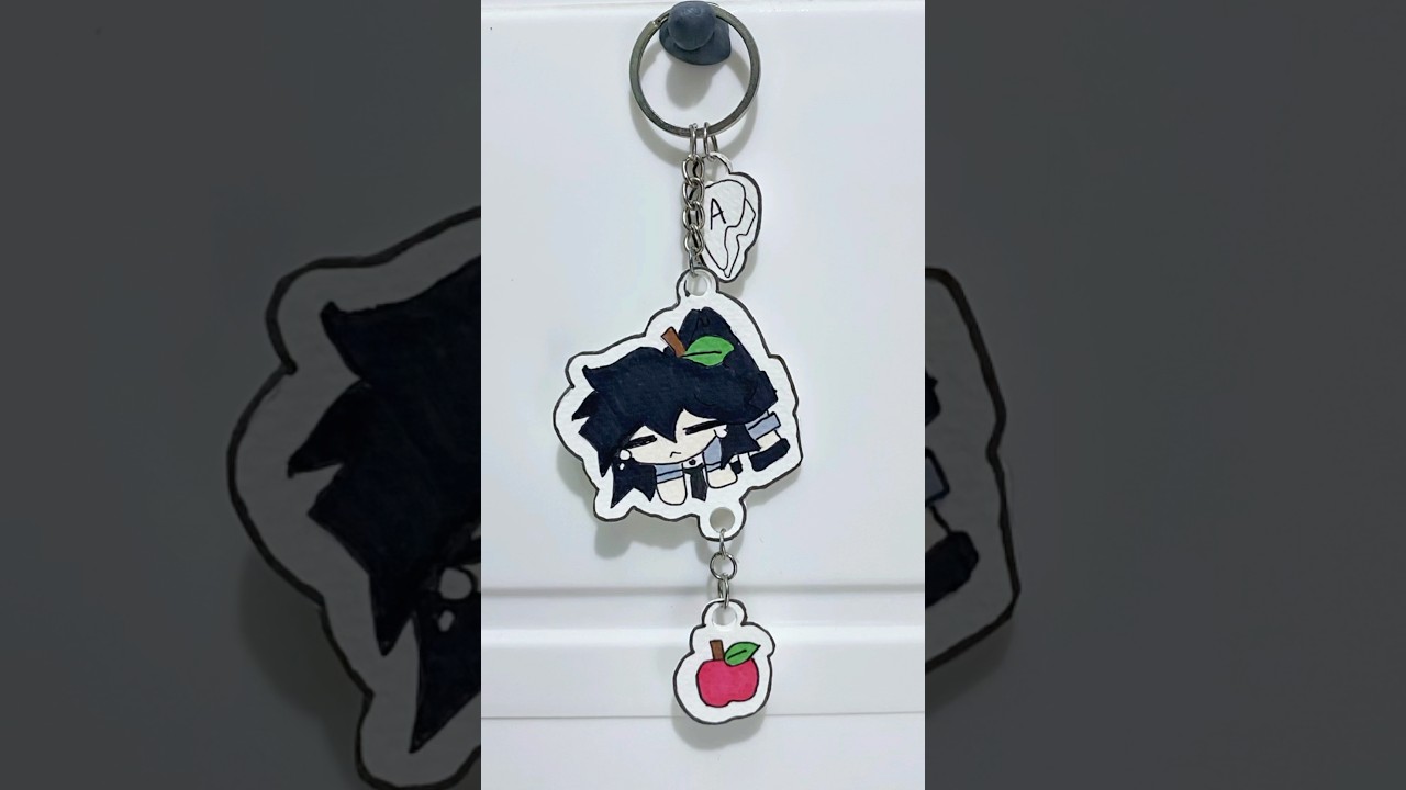 Keychain Fpe Abbie | How To Make paper keychains #keychain #abbie #fpe