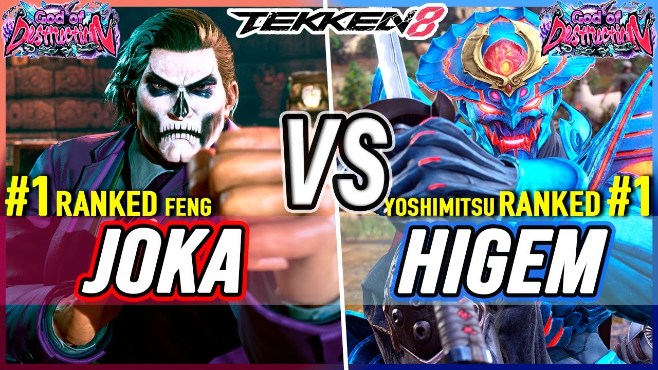 T8 🔥 JoKa (#1 Ranked Feng) vs Higem (#1 Ranked Yoshimitsu) 🔥 Tekken 8 High Level Gameplay