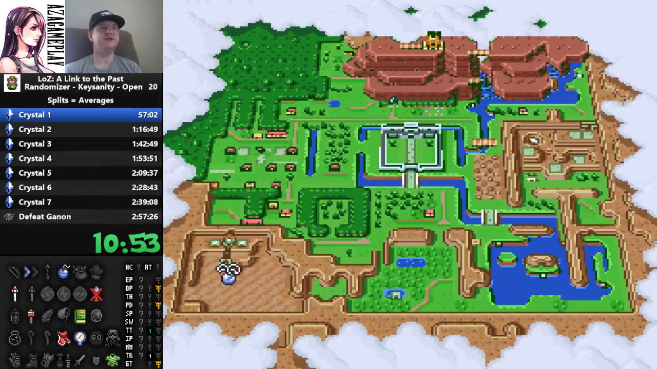 Zelda aLTTP Randomizer Keysanity Open NEW PB 