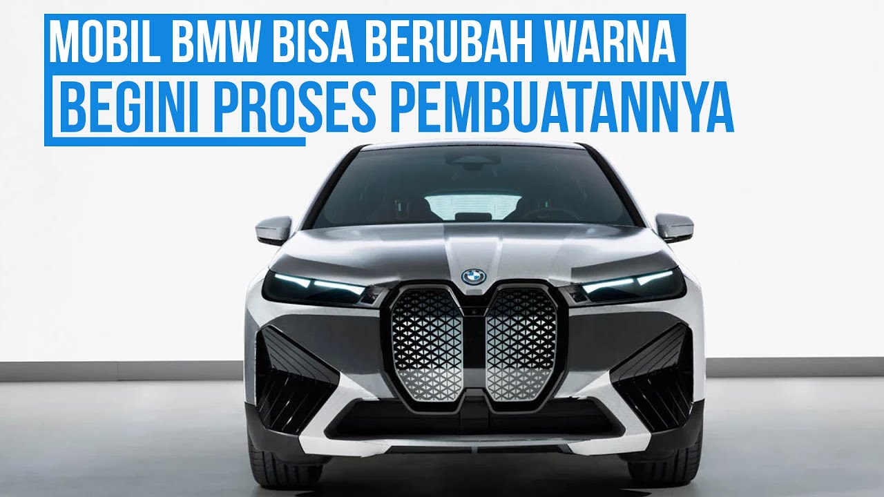 Mobil BMW Bisa Berubah Warna, Begini Proses Pembuatannya dengan Teknologi E Ink Electrophoresis