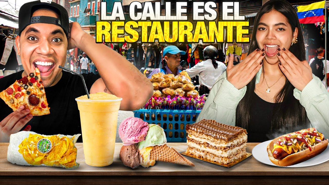 DESCUBRE la Comida CALLEJERA de CENTRO en Venezuela &iquest;Es Rica?