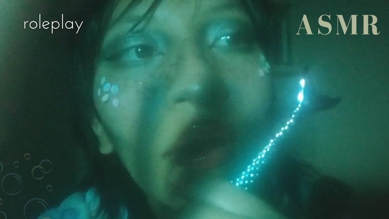 SIRENA te maquilla para una fiesta 🌊 ASMR