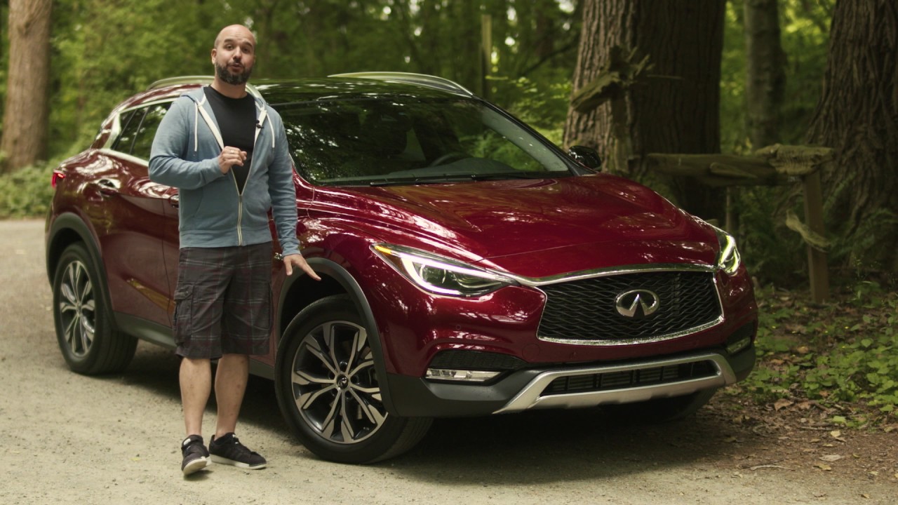 Mathieu St-Pierre au lancement du Infiniti QX30 2017