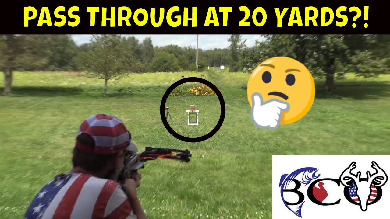 испытание баллистического геля для наконечников арбалета Grim Reaper Broadheads | обзор bco |