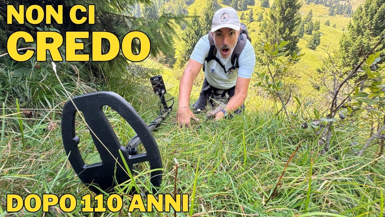Trovato accampamento italiano della prima guerra mondiale tra Teleferiche e le trincee MetalDetector
