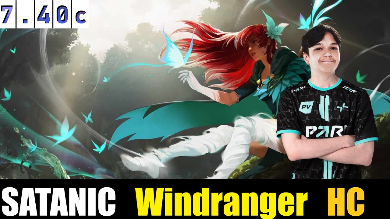 🤯 SATANIC [Windranger] CARRY 7.40c - DOTA 2 HIGHEST MMR MATCH#dota2   #dota2gameplay