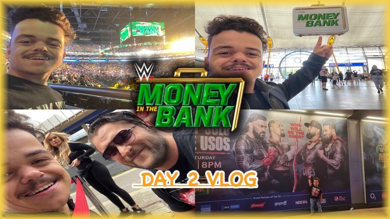 WWE London Weekend | WWE Money in the Bank 2023 | Day 2 (Vlog)