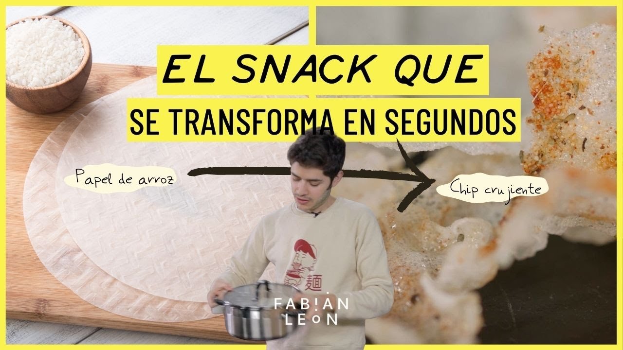 SNACK o APERITIVO con 2 ingredientes | En menos de 5 MINUTOS 😍