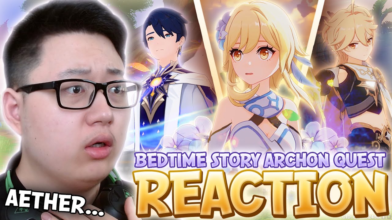 TOGETHER AT LONG LAST...? | Genshin 4.7 Archon Quest 'Bedtime Story' REACTION | Genshin Impact 4.7