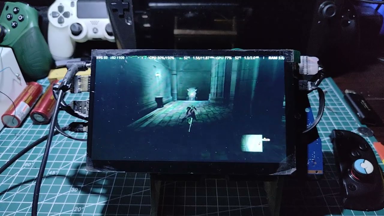 Test pc games and rpcs3 GOW 3 on my potato gaming hand held