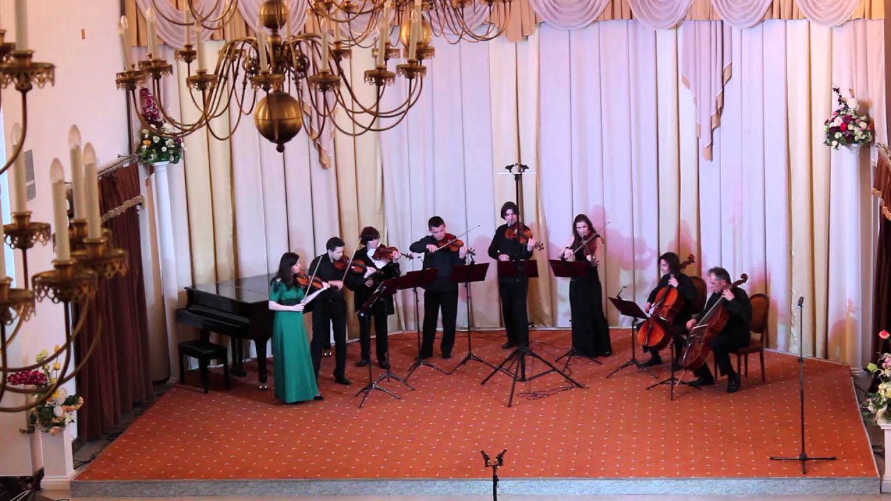 F.Mendelsohn. Octet Es-Dur 4.Presto. Julia Igonina & l'Arte dell'Armonia.