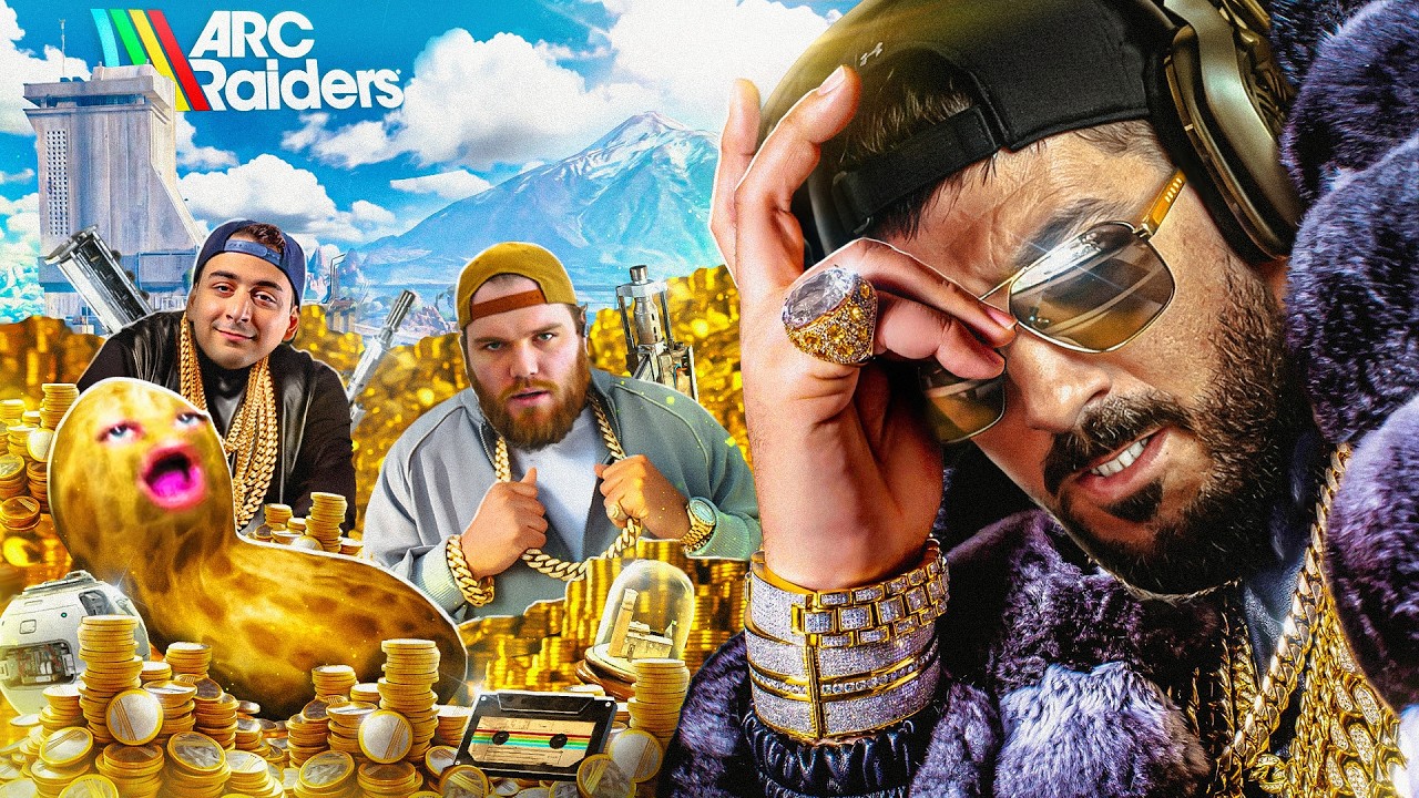 🔴 LIVE - #1 ARC RAIDERS ATHLETE LOSES ALL GOOP WITH THEBURNTPEANUT & HUTCHMF! 😅