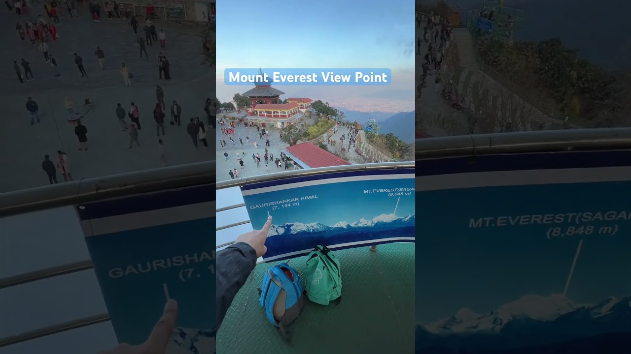 Mount Everest View Point Nepal 🇳🇵 Kathmandu #travel #mounteverest #mountain