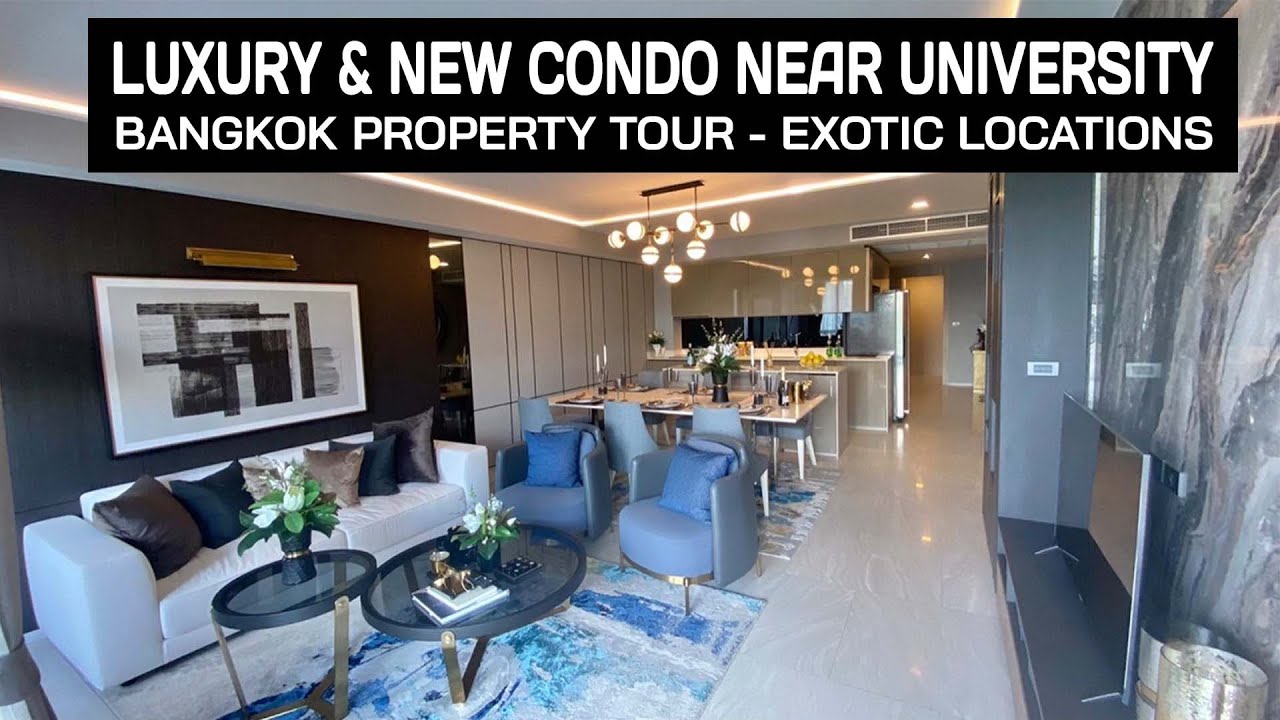 Новая роскошная квартира - Экскурсия по недвижимости Бангкока - FYNN Sukhumvit 31