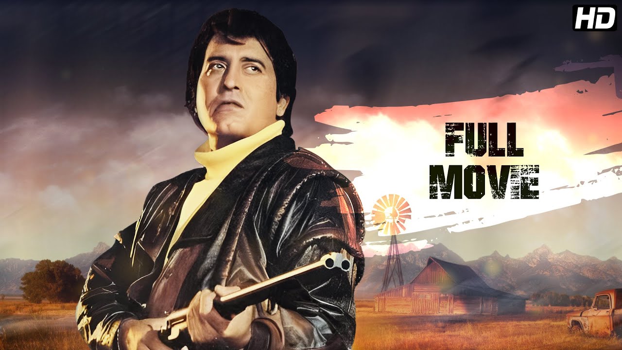MUQADDAR KA BADSHAH (1990) | Vinod Khanna & Vijayshanti's Blockbuster Action Movie | Full HD Hindi.
