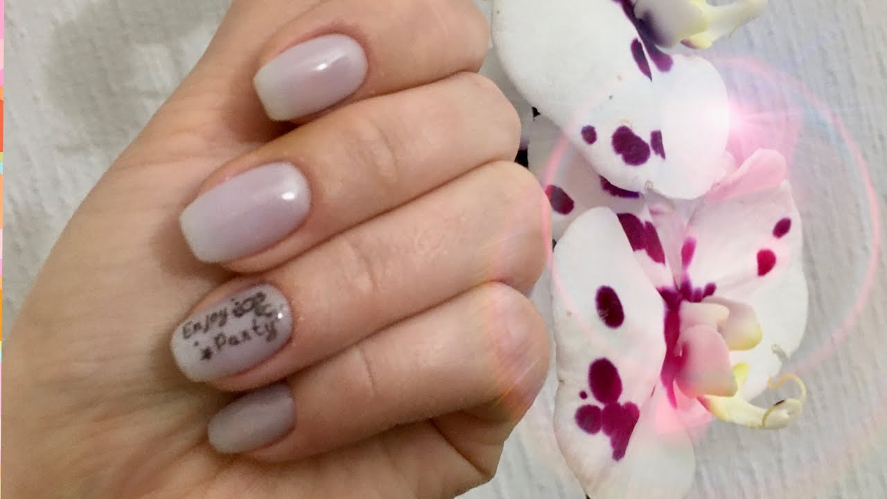 Uñas con base coat y polvo acrilico | nail art 💅🏻 #nailart #uñas #base