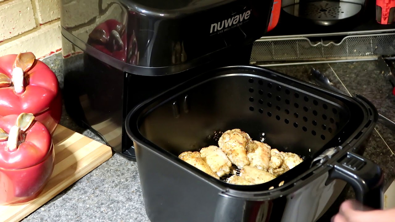 Chicken Wings in the NuWave Brio 6qt Air Fryer