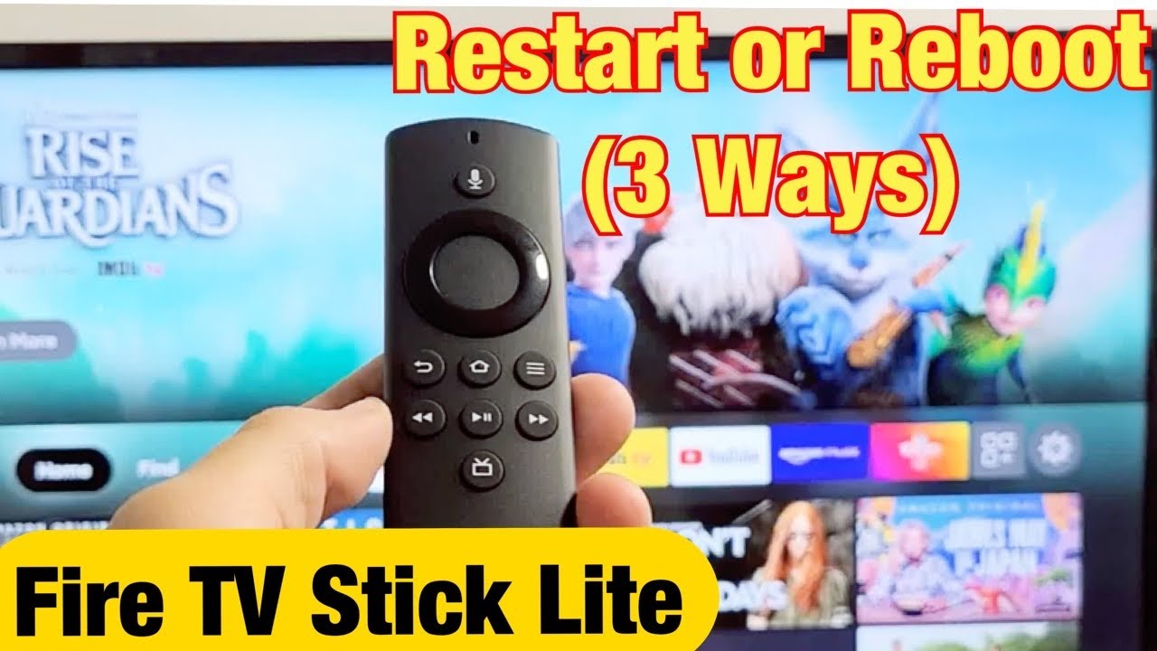 Fire TV Stick Lite: 3 способа перезагрузки