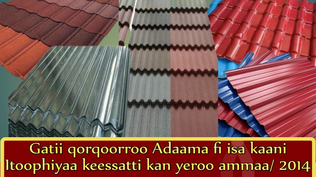 Gatii qorqoorroo Adaama fi isa kaan Itoophiyaa keessatti kan yeroo ammaa/2014