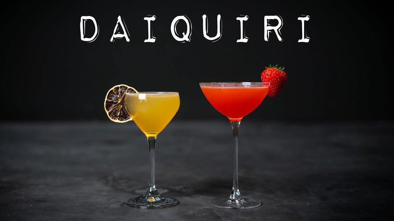 DAIQUIRI - Classic and Strawberry! (Essential Cocktails 11/50)