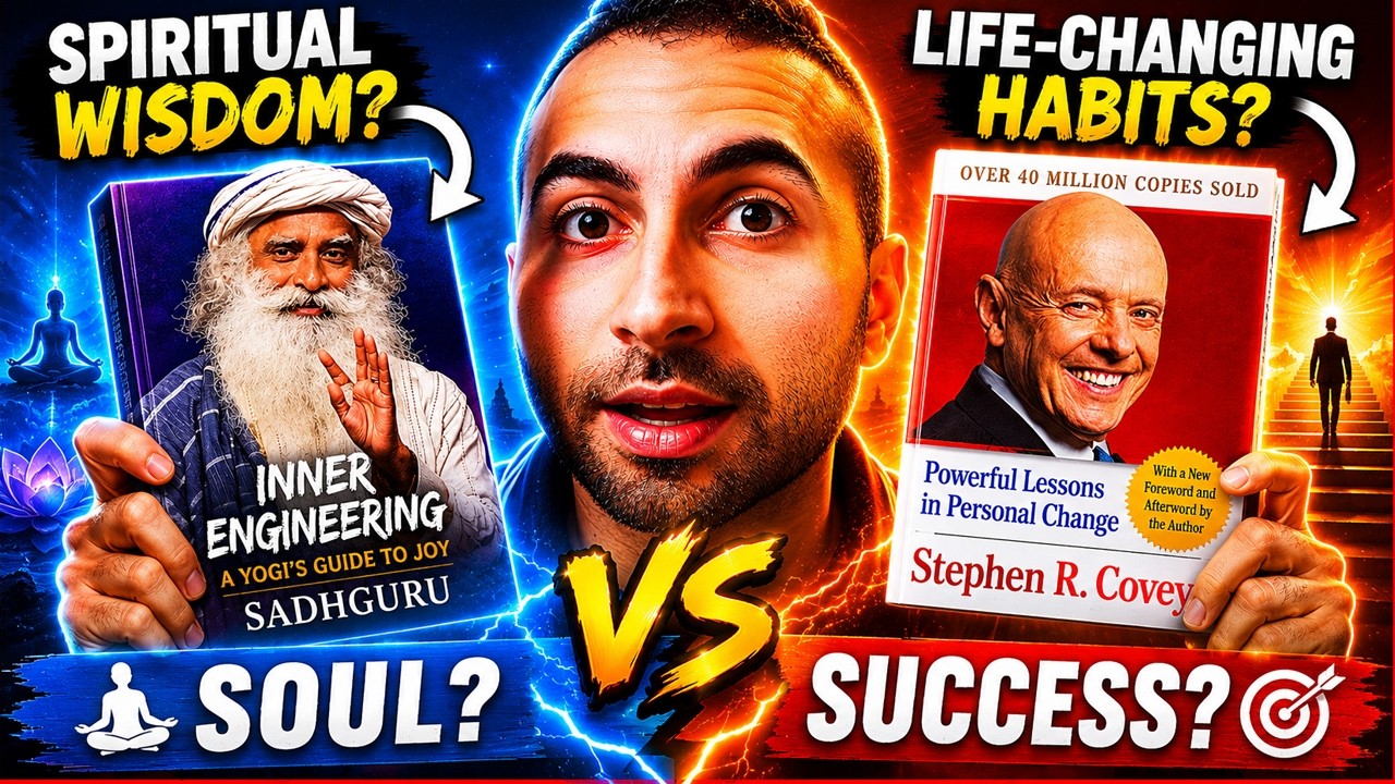Success SECRET - Inner Engineering Vs. 7 Habits (@SADHGURU VS @STEPHENCOVEY)
