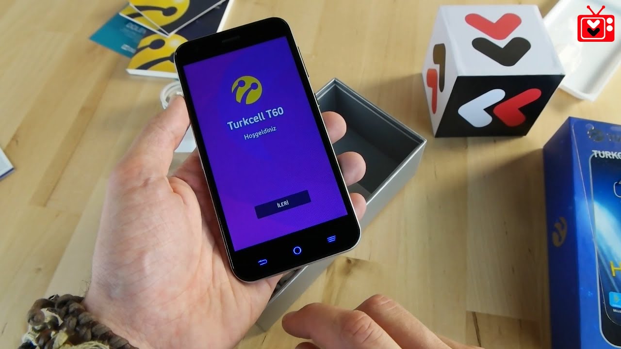 Turkcell T60'ı Kutudan Çıkarıyoruz!
