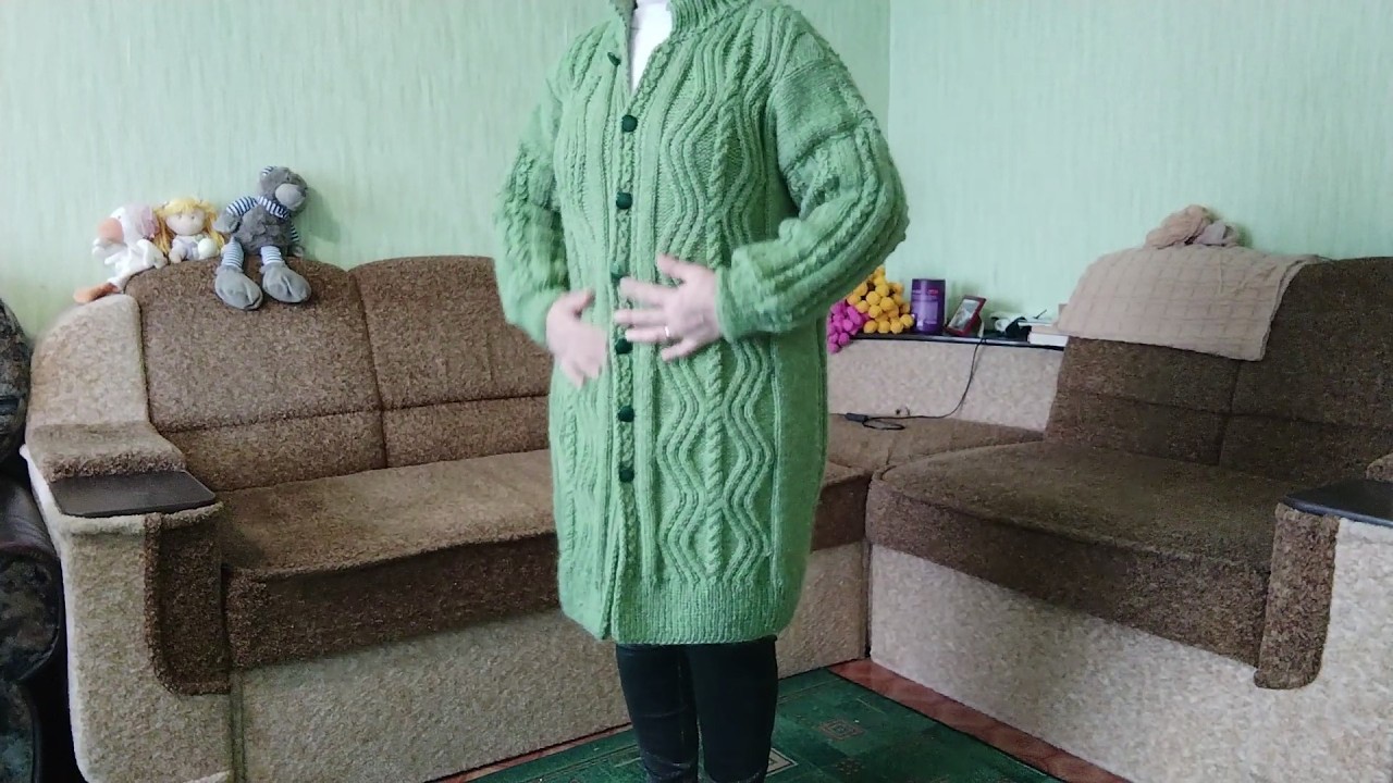 КАРДИГАН👌самый простой м.к. на любой размер🧷✨первая часть
