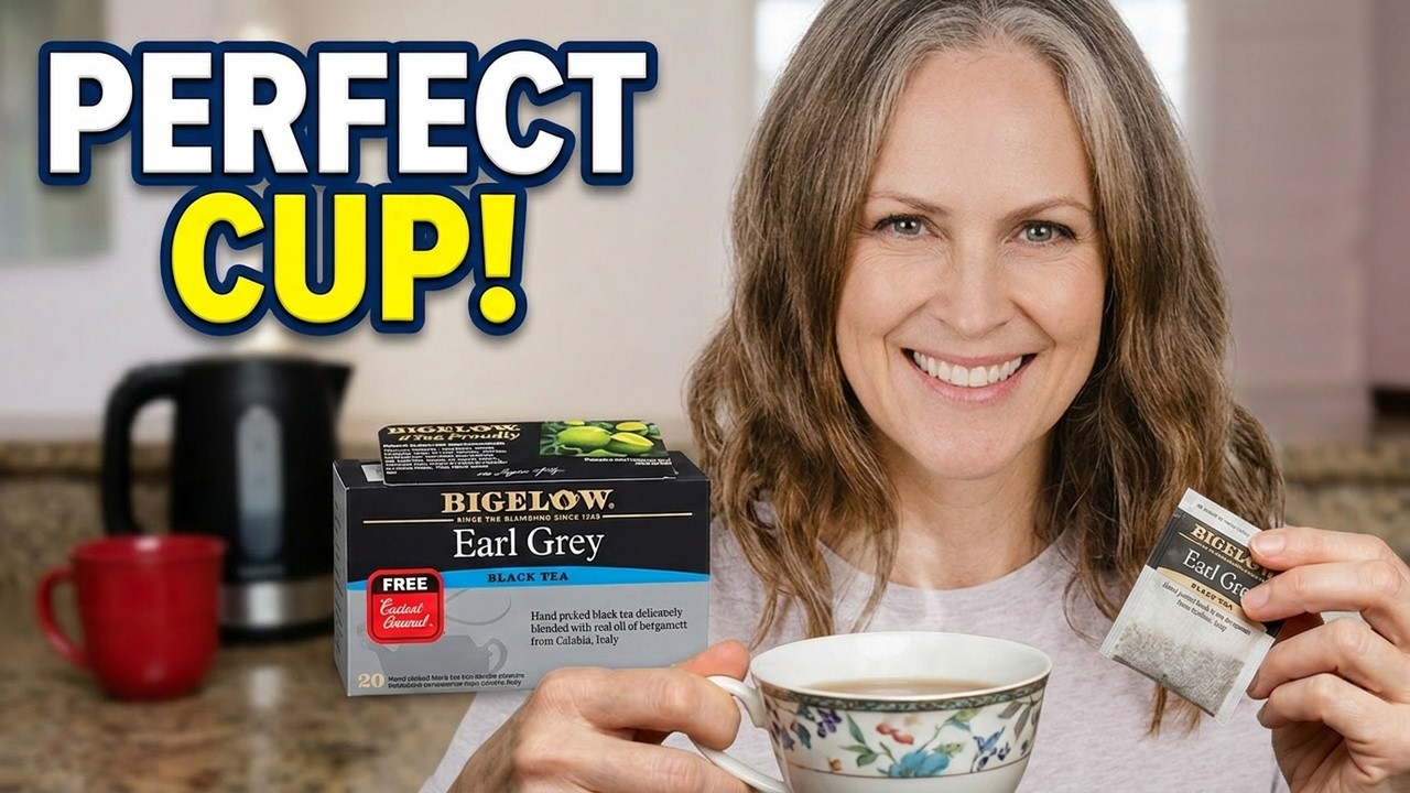 Bigelow Tea Earl Grey Black Tea, Caffeinated Tea, 20 Count Box