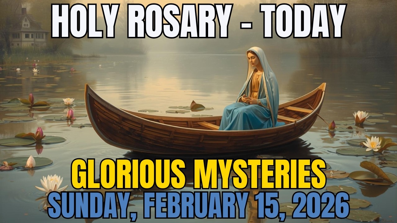 Holy Rosary Today Sunday, February 15, 2026 | Glorious Mysteries | World Peace: An End to Violence