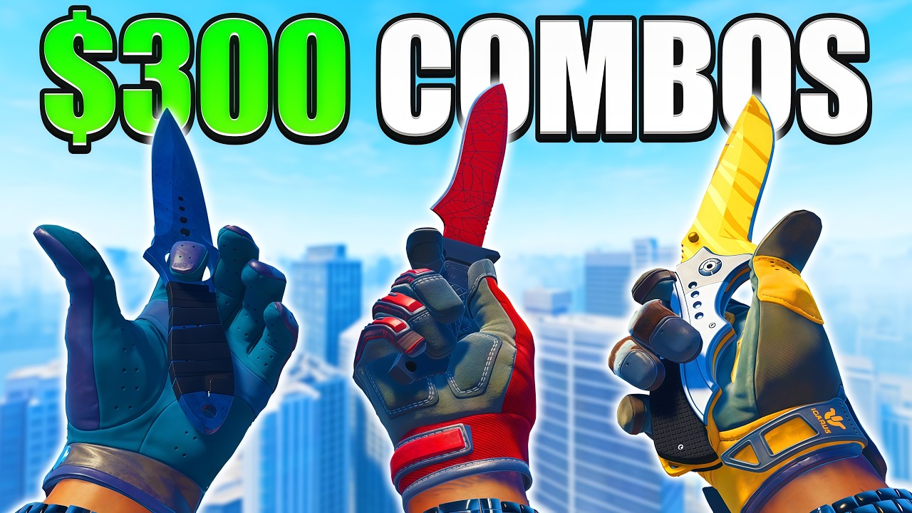 The BEST Knife & Glove Combos Under $300 in CS2! (UPDATED PRICES 2026) CHEAP KNIFE & GLOVES COMBOS