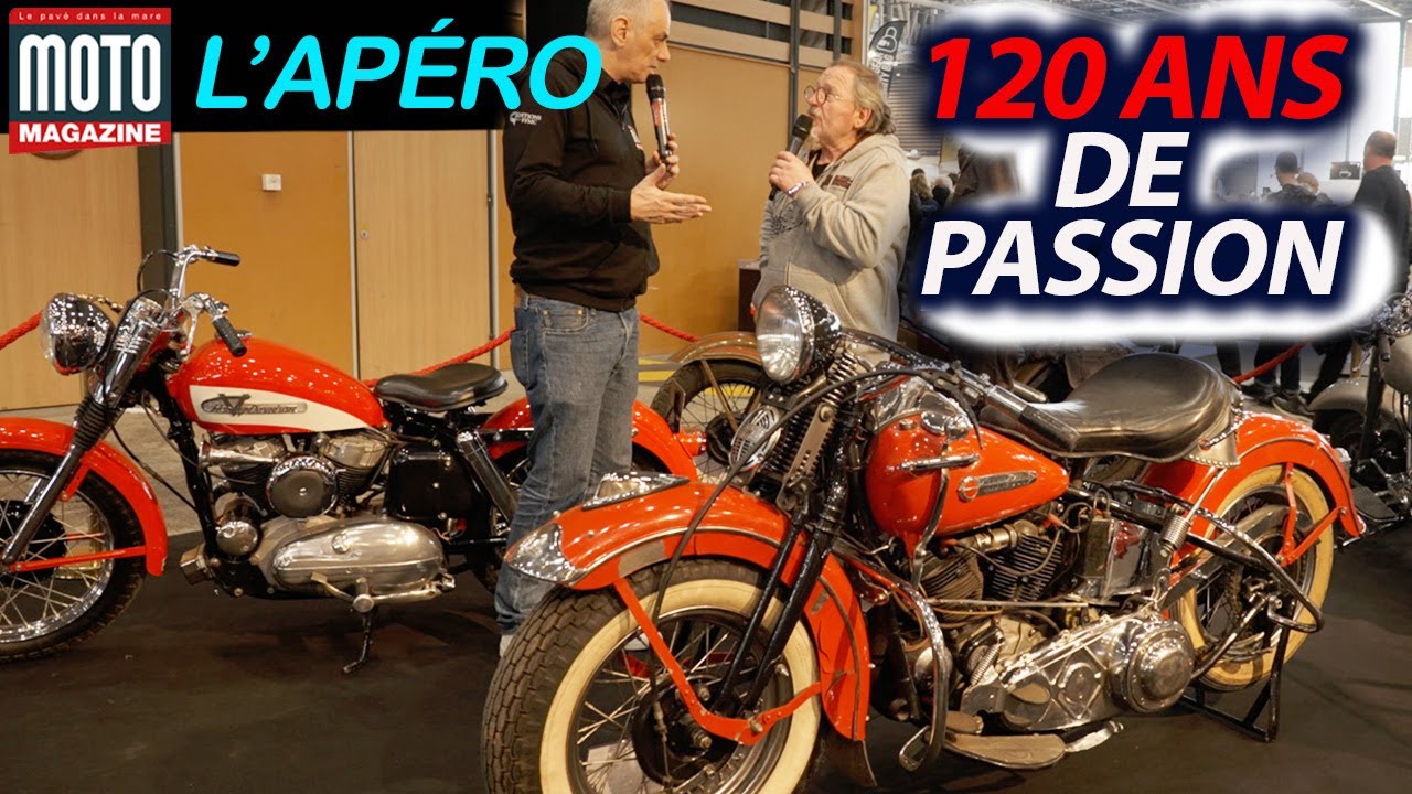 120 ans de Harley Davidson ▶︎ Un Apéro avec Moto Magazine
