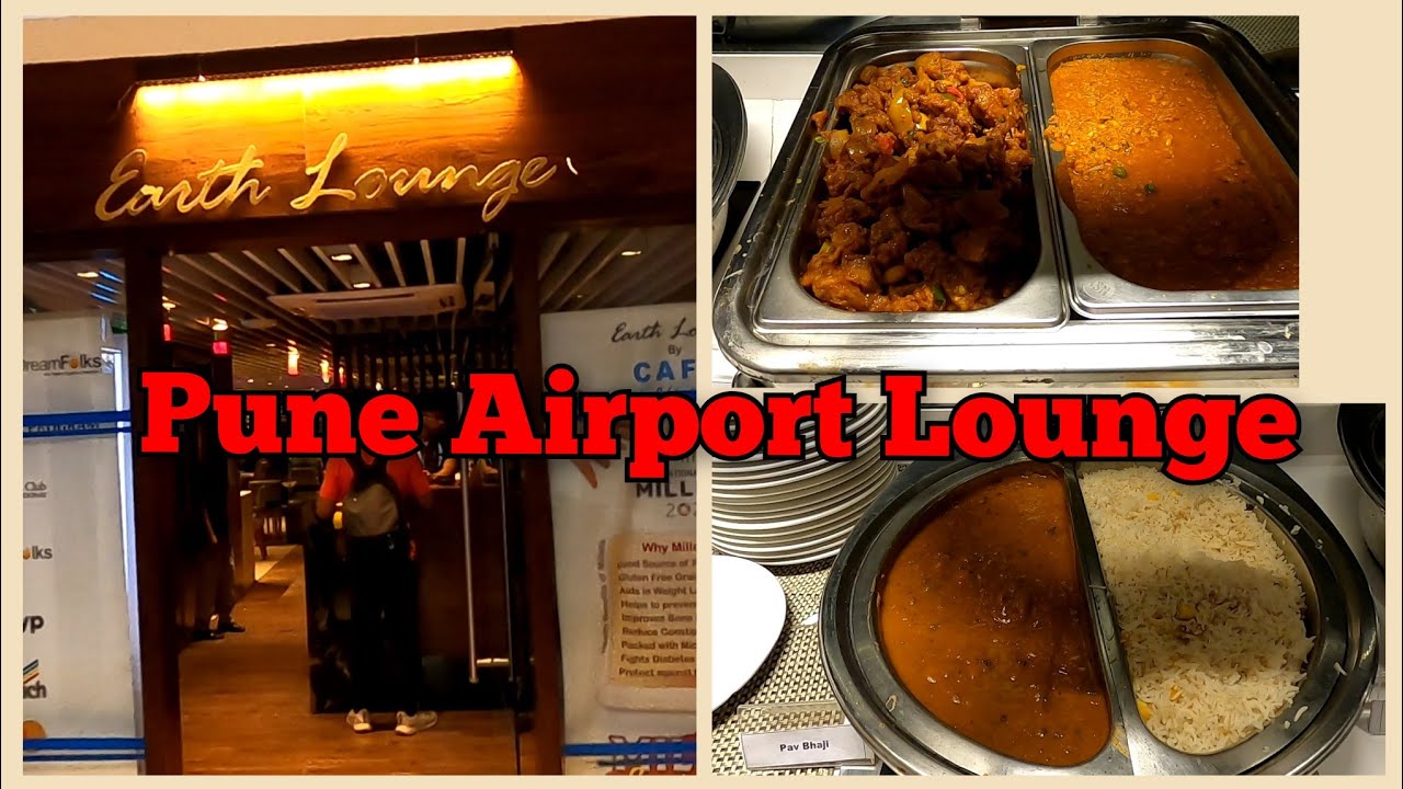 Pune Airport Lounge Review | Pune Earth Lounge #puneairport #airportlounge #