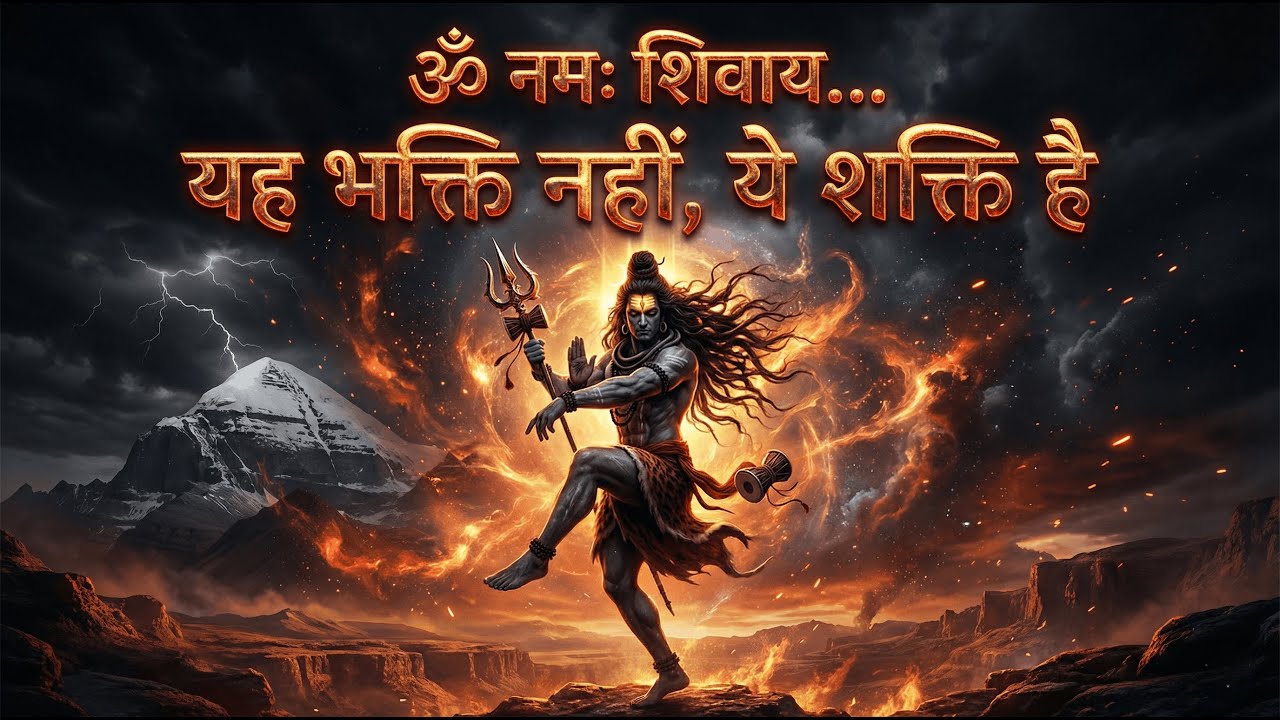 ॐ नमः शिवाय | SHIV TANDAV RAP 🔱 | This Is Not Devotion, This Is Power | Moksh Ka Marg