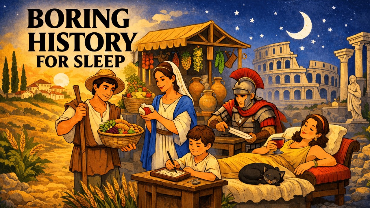 What a Normal Day Was Like in Ancient Rome | History for Sleep