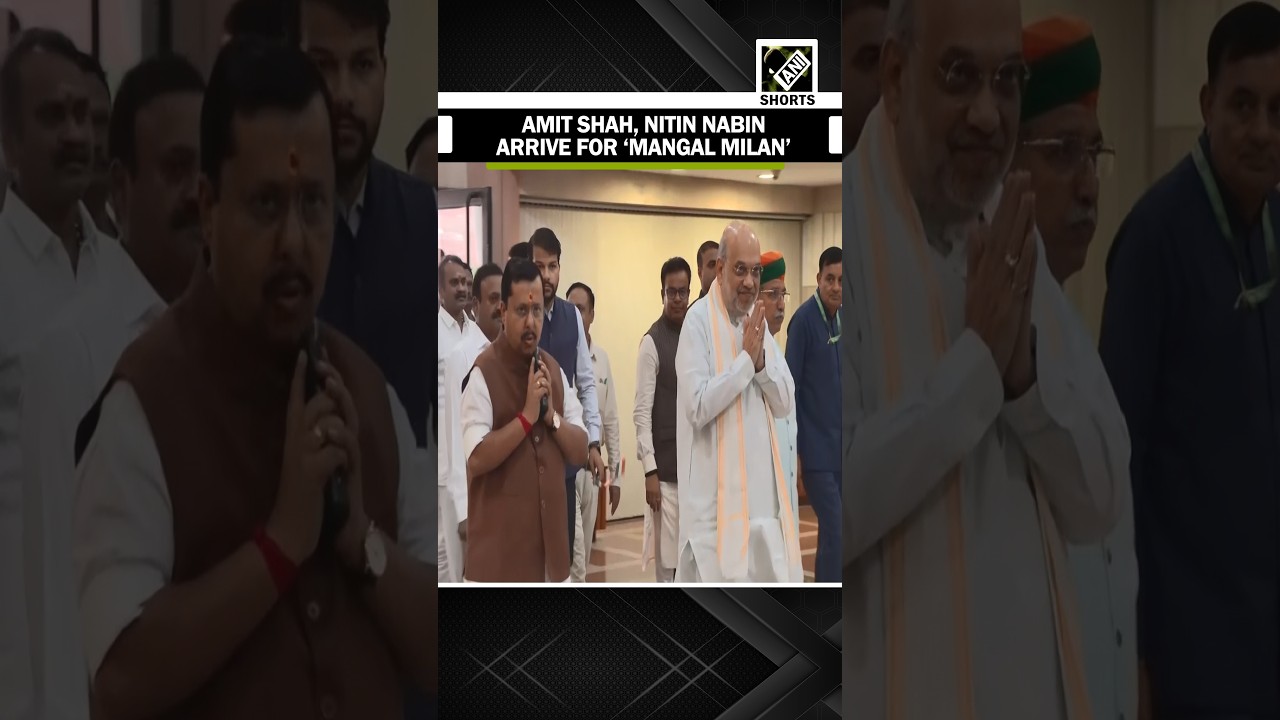 Amit Shah, BJP Chief Nitin Nabin arrive for &lsquo;Mangal Milan&rsquo; NDA leaders&rsquo; strategic meeting