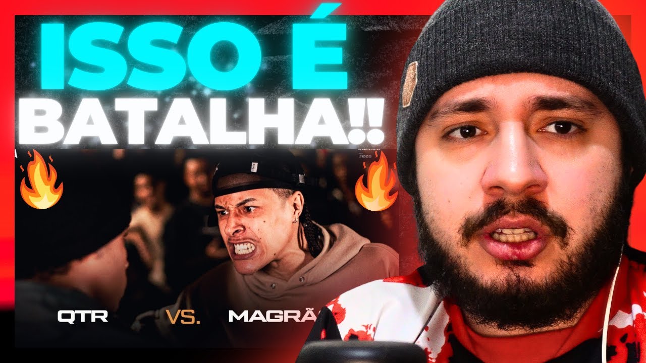 (CLIMA QUENTE!! 🔥🔥) QTR X MAGRÃO (SP) - 2ª FASE - BATALHA DO COLISEU | REACT BAUEB