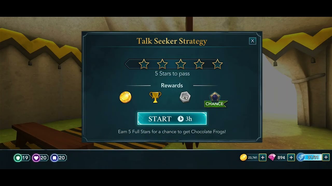 Season 2 - Chapter 2: Andre Egwu Quidditch Wizard (Hogwarts Mystery)- Task 2 of 5 